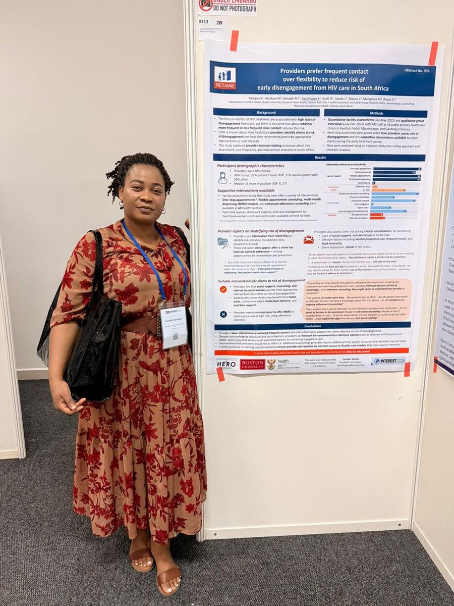 HE2RO_SA's tweet photo. Recap of yesterday's activities at #INTEREST20 - Elizabeth Kachingwe &amp; Cheryl Hendrickson during poster presentations. https://t.co/cF6Ler4Kuz