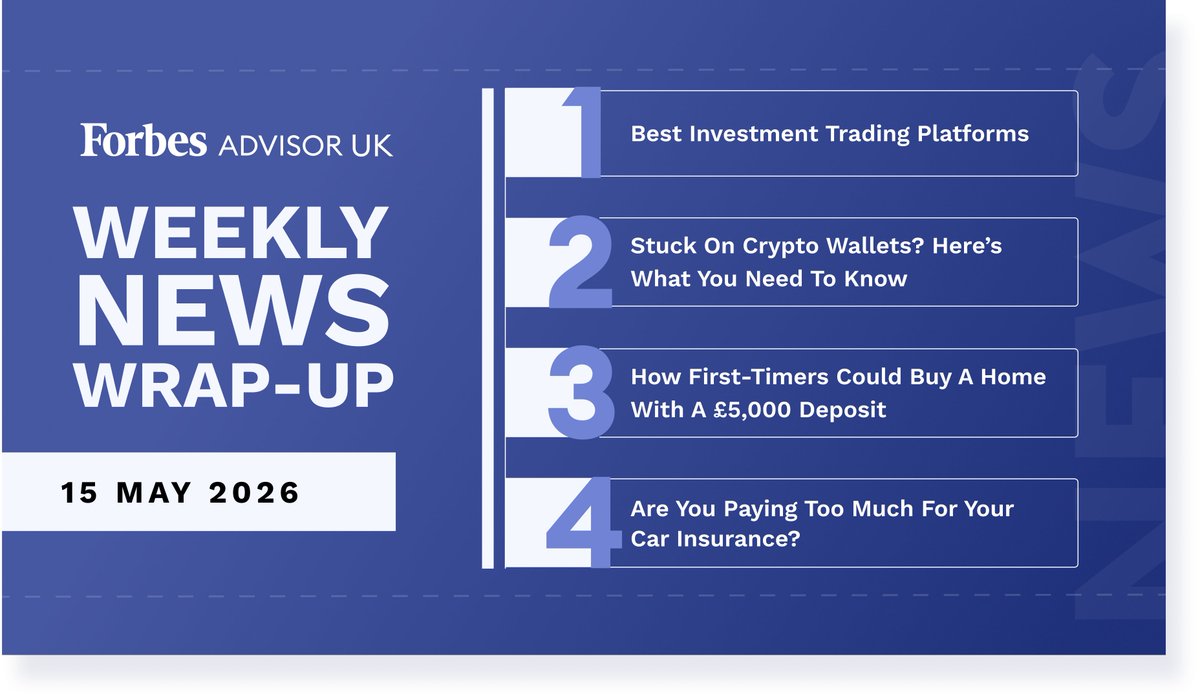 ForbesAdvisorUK's tweet photo. Our weekly wrap-up breaks down the latest news and offers top tips to boost and protect your finances. https://t.co/NoH82Dvf2P