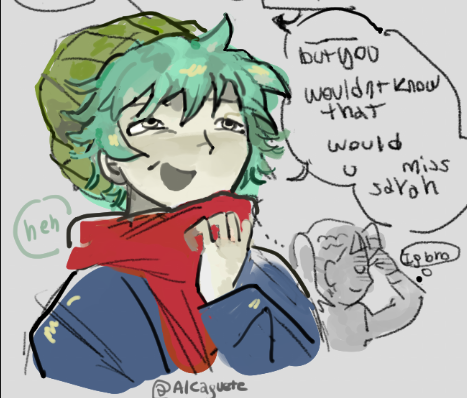 the only memory I have of him is being annoying #kimigashine #yttd