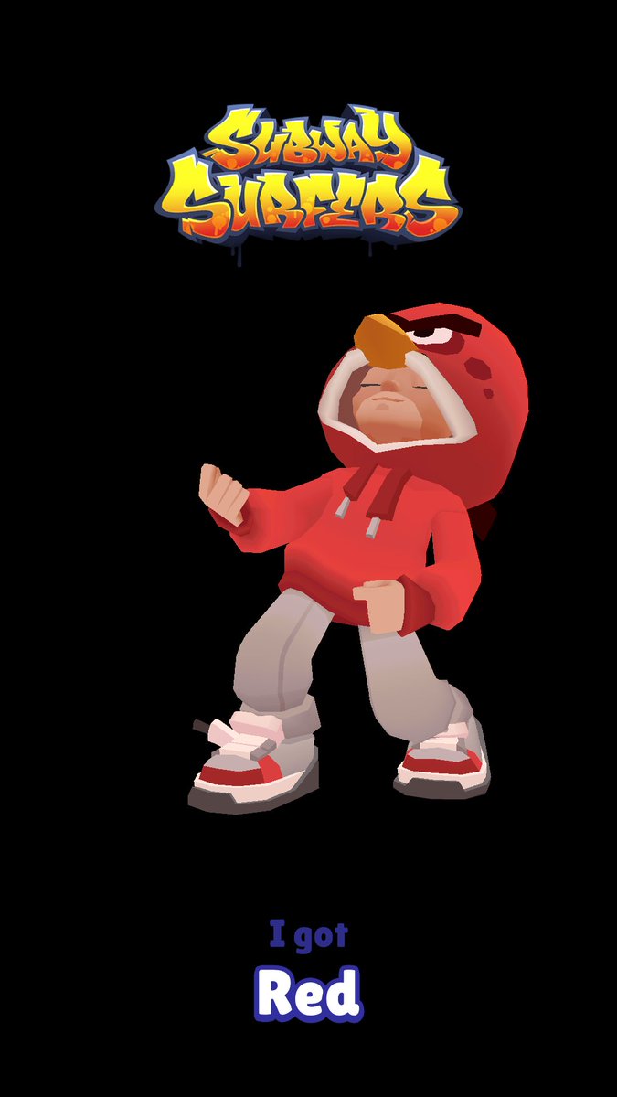 JaedenTweet's tweet photo. I somehow got a angry birds subway surfers custom https://t.co/q2MUbqwM07