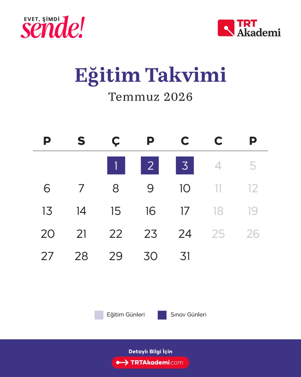 TRT Akademi tweet media