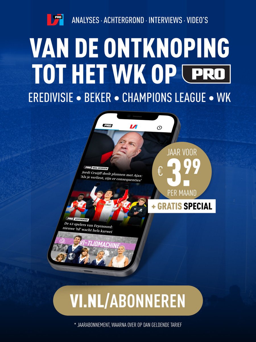 Voetbal International tweet media