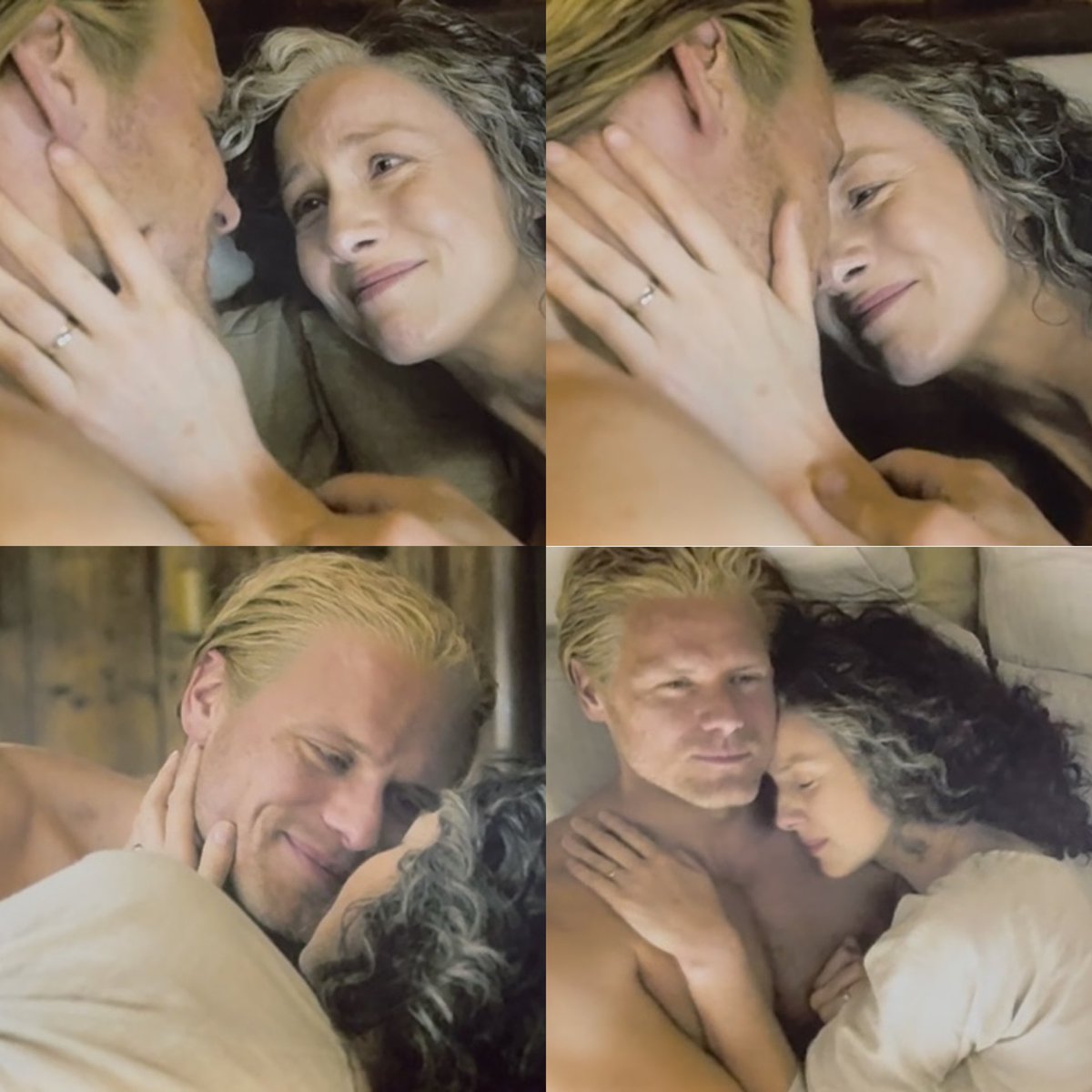 ExplosionOfLove's tweet photo. “I still don’t have the blue vase. But I have everything I never knew I wanted. I hope you’ve had everything you wanted.”

“No. I should like to sleep in a flower with you, Sassenach. Holding your feet.”

They’re so in love and it’s everything😭❤️

#Outlander #OutlanderAtMidnight https://t.co/gYNOrzh6oa