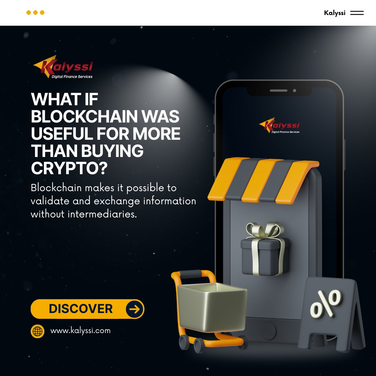 KalyChainEVM's tweet photo. Blockchain is more than crypto. 💡
✅ Verify authenticity
✅ Smart contracts
✅ Trace products
✅ 24/7 value transfer
✅ Protect data

A simpler, more transparent way to collaborate.
👉 Discover more: https://t.co/pmtOpWrCMH

#blockchain #web3 #fintech #Kalyssi https://t.co/PkHxIW3iAw