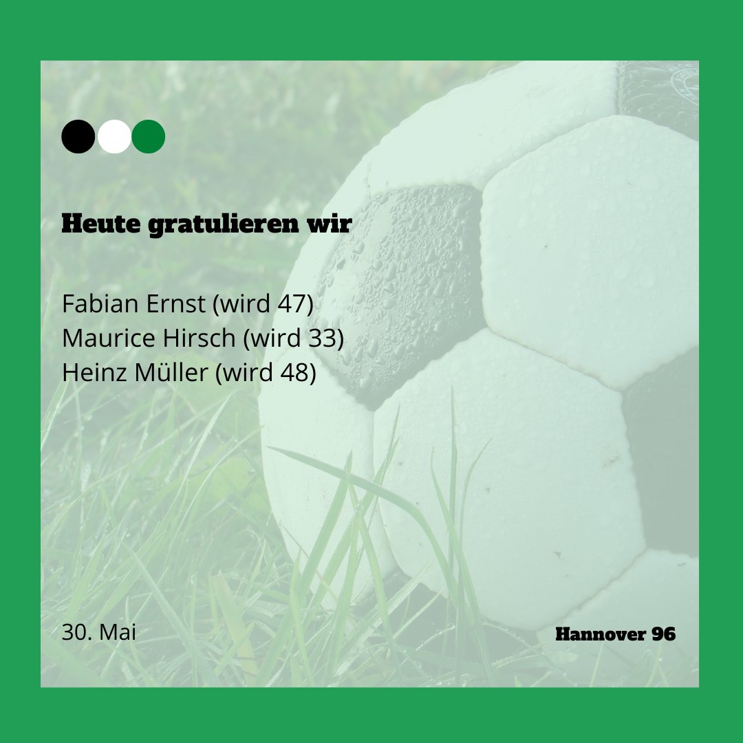 96abc's tweet photo. Wir wünschen alles Gute für das neue Lebensjahr!
#h96 #niemalsallein #96geburtstag #maschseekicker https://t.co/xhjU6vAMBT
