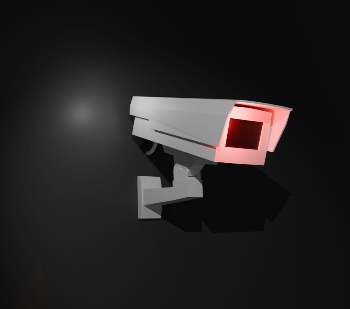 Zelldonn's tweet photo. Blender - cctv 3D asset https://t.co/WzaFKD40DM