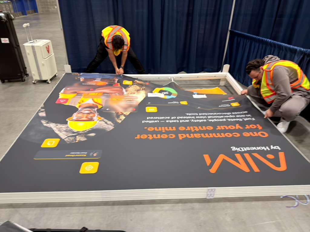 aim_honestdig's tweet photo. Great few days at CIM Connect 2026.

We met industry professionals, heard real mine-site challenges, and shared how AIM brings fuel, fleets, people, safety, and operations into one clear command center.

Thank you to everyone who stopped by Booth 300.

#CIMConnect #HonestDig #AIM https://t.co/Totn2Hoiot