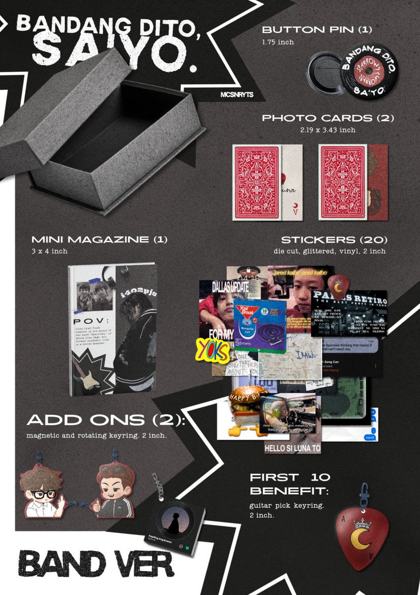 mcsnryts's tweet photo. SPARROWS: ΣCLIPSE 2 (PRE-ORDER)

[BAND VER. // NYARK VER.]

PRE-ORDER NOW OPEN:
 2026.05.15 — 2026.05.30

 ORDER HERE: https://t.co/DKL7nAZnPl

#SPARROWS #ΣCLIPSE #BANDANGDITOSAYO https://t.co/r9MMO3AqUV