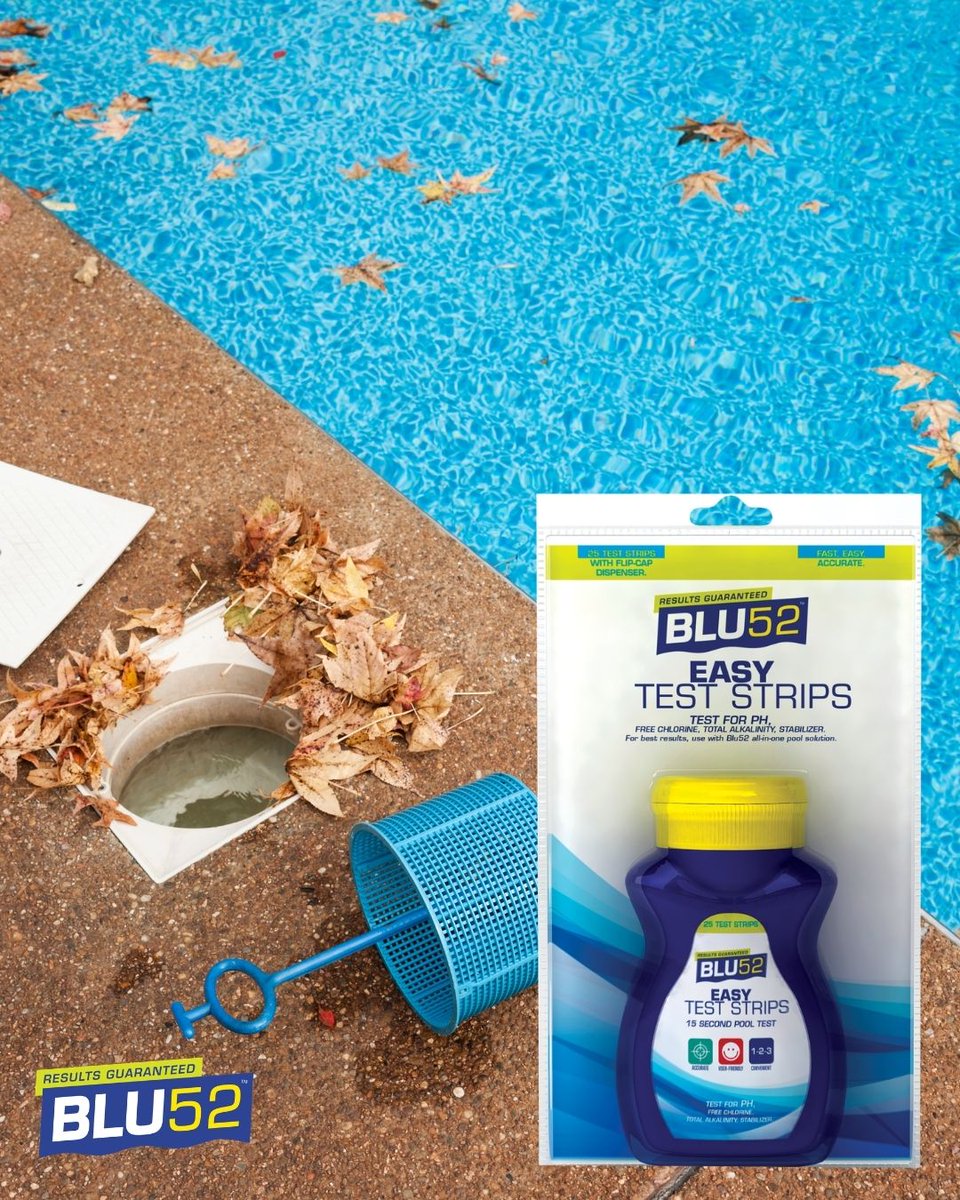 Blu52SA's tweet photo. From summer heat to winter chill, your pool deserves consistent care.

Get clear results every time with Blu52 Easy Test Strips: https://t.co/ooTL5BySGd

52Weeksofclean #Blu52teststrips #poolchemistry #PoolCare https://t.co/vczp5uvKyD