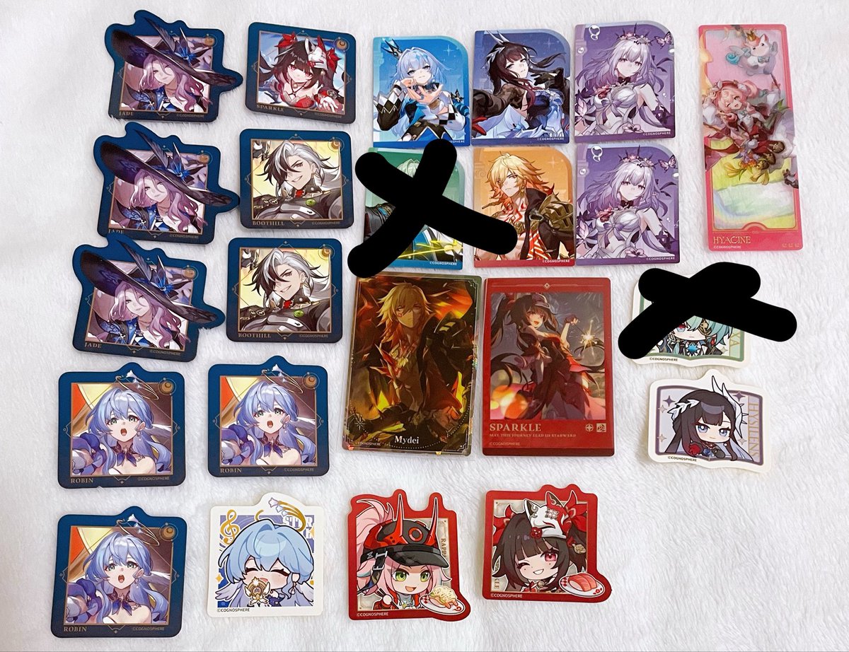 ry_0311's tweet photo. [交換募集]崩壊スターレイル スタレ スシロー 交換先を探しております

[譲]画像参照
[求]同異種ファイノンorキュレネ
モーディス以外は同種以外の求め特典と交換、複数:1のお取引可能
過去コラボも提供可能〇
お気軽にリプライお願いします
郵送のみ https://t.co/4v7limm27o