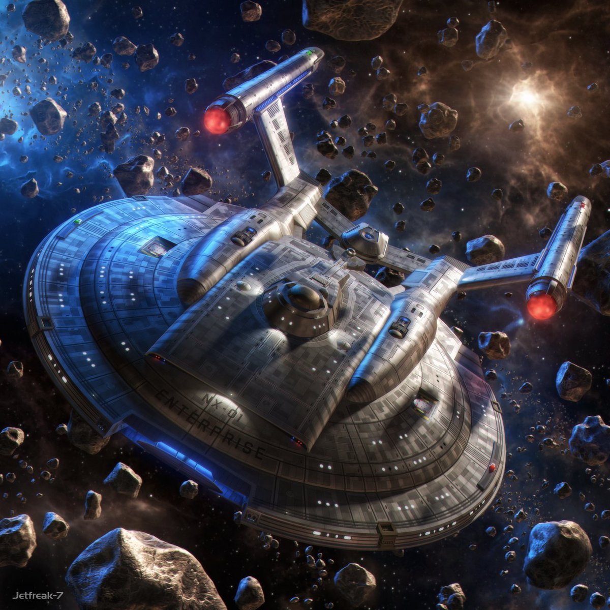 jetfreak_7's tweet photo. The NX-01 🧭

Indeed, every refined flagship in the fleet owes her everything. She’s arguably the binary code of Starfleet itself: zero and one.

#startrek #startrekunited #trekkie https://t.co/ZEEsyQDytb