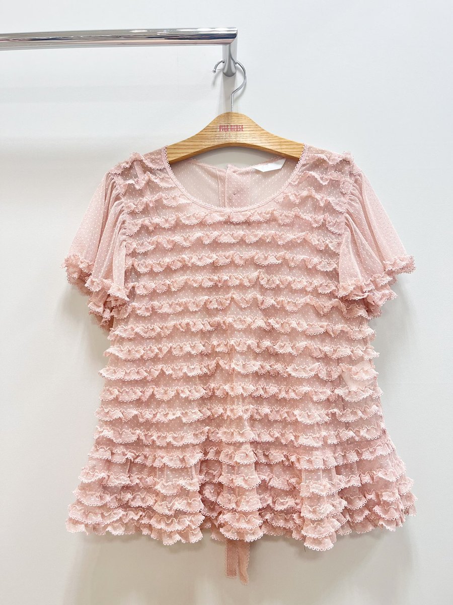 ✨dot tulle✨ ドットチュールブラウス color ピンク、ソライロ、クロ
