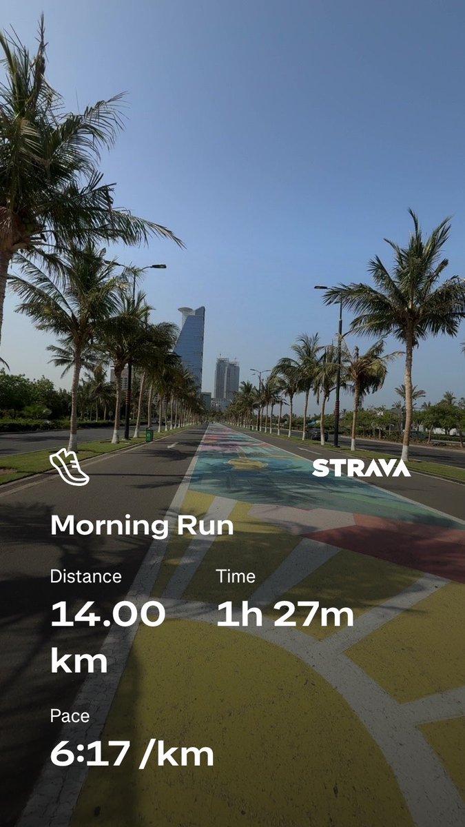 AlnowiserA's tweet photo. Check out my run on Strava.
https://t.co/p9zxydkQLM
#Morning #Running https://t.co/5TtR4slO7W