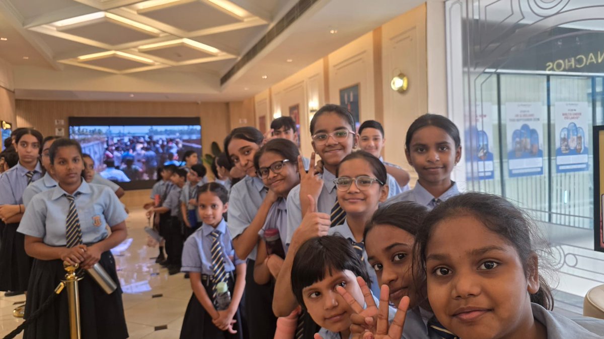 MODERN_NOIDA's tweet photo. On 13th May, more than 350 students enthusiastically participated in a fun-filled movie outing organised by HT PACE at Spectrum Metro Mall, Sector 76. Students watched the entertaining movie Bhoot Bangla and enjoyed a wonderful time with their friends. https://t.co/b8JHYKYc8q