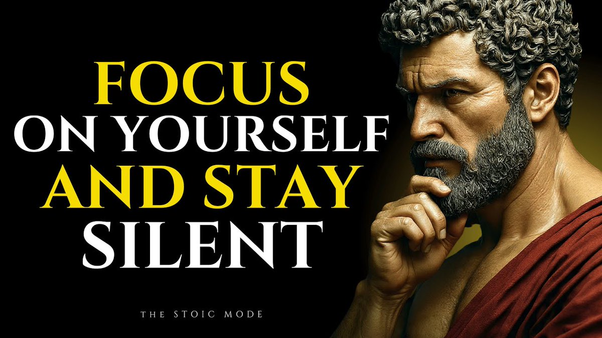 SmartStudioTV's tweet photo. Focus on Yourself and Stay Silent | Stoicism Philosophy https://t.co/qgvnmfN0pJ via @YouTube https://t.co/2l0tCn53JW
