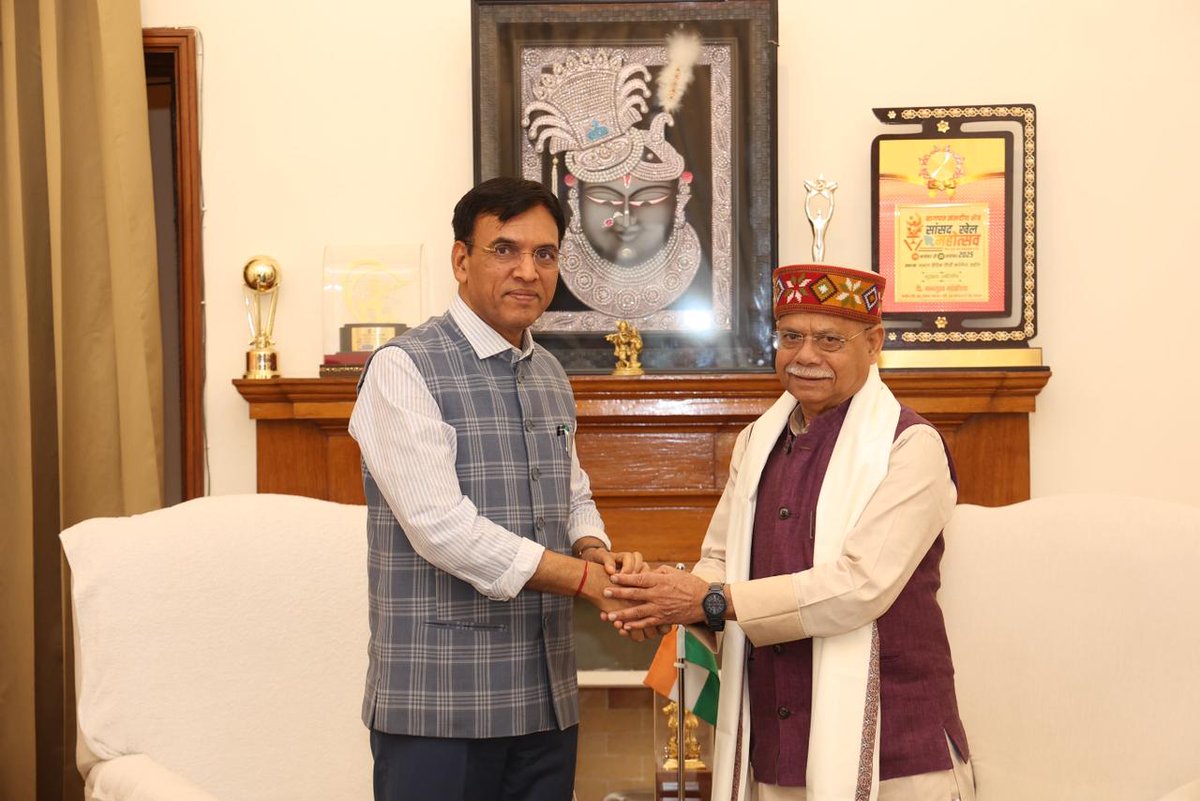 Office of Dr Mansukh Mandaviya tweet media