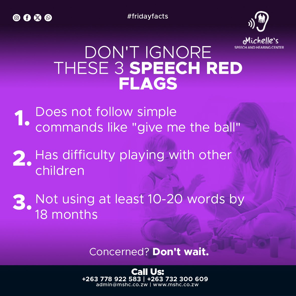 michelleshc's tweet photo. #friday #facts #speech #therapy #donotignore https://t.co/RMTLQjNrVw