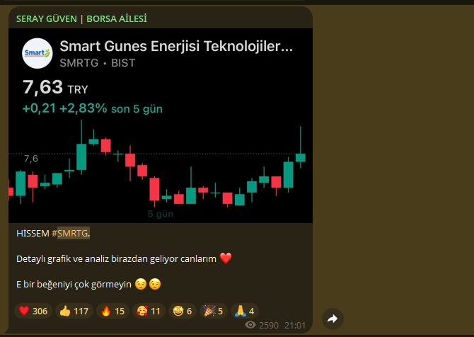 semraborsa's tweet photo. #SMRTG 15 GÜNDE %70 KÂR 🔥🔥

Bu kadın 2026 yılında kazandırmayı kafasına koydu.

Daha önce defalarca yaptım !

Yine yapacağım !

SERAY GÜVEN SÖZÜ ! https://t.co/fIB8NH8oPe