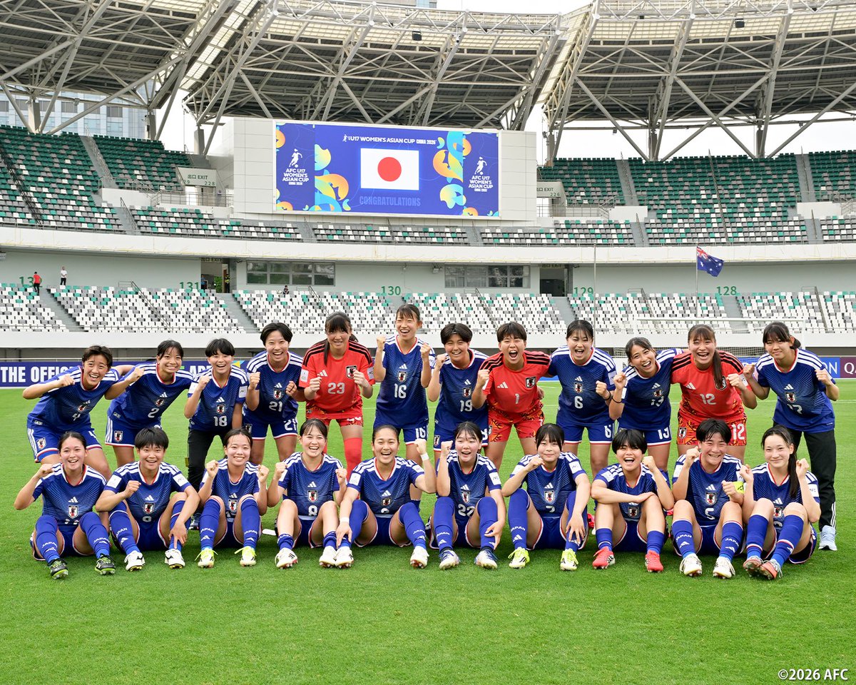 🔹U-17日本女子代表🔹 【2026.5.14 Match Report ️】 「AFC U17女子アジアカップ 中国2026」の準決勝で、U ...