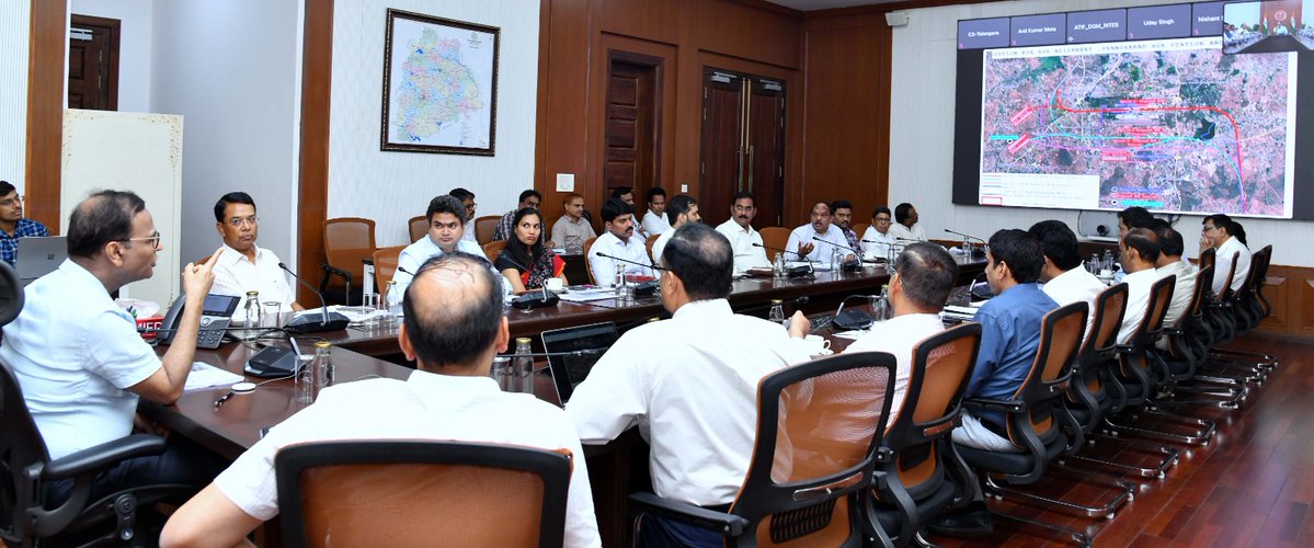 Office of Chief Secretary, Telangana Govt. tweet media