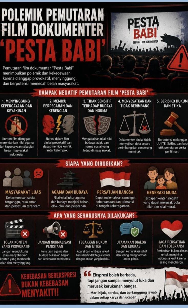 ArmainLato's tweet photo. Mari menjaga persatuan dengan tidak mudah terpancing oleh konten yang bersifat provokatif dan memecah belah. https://t.co/BcBHrV4X4m