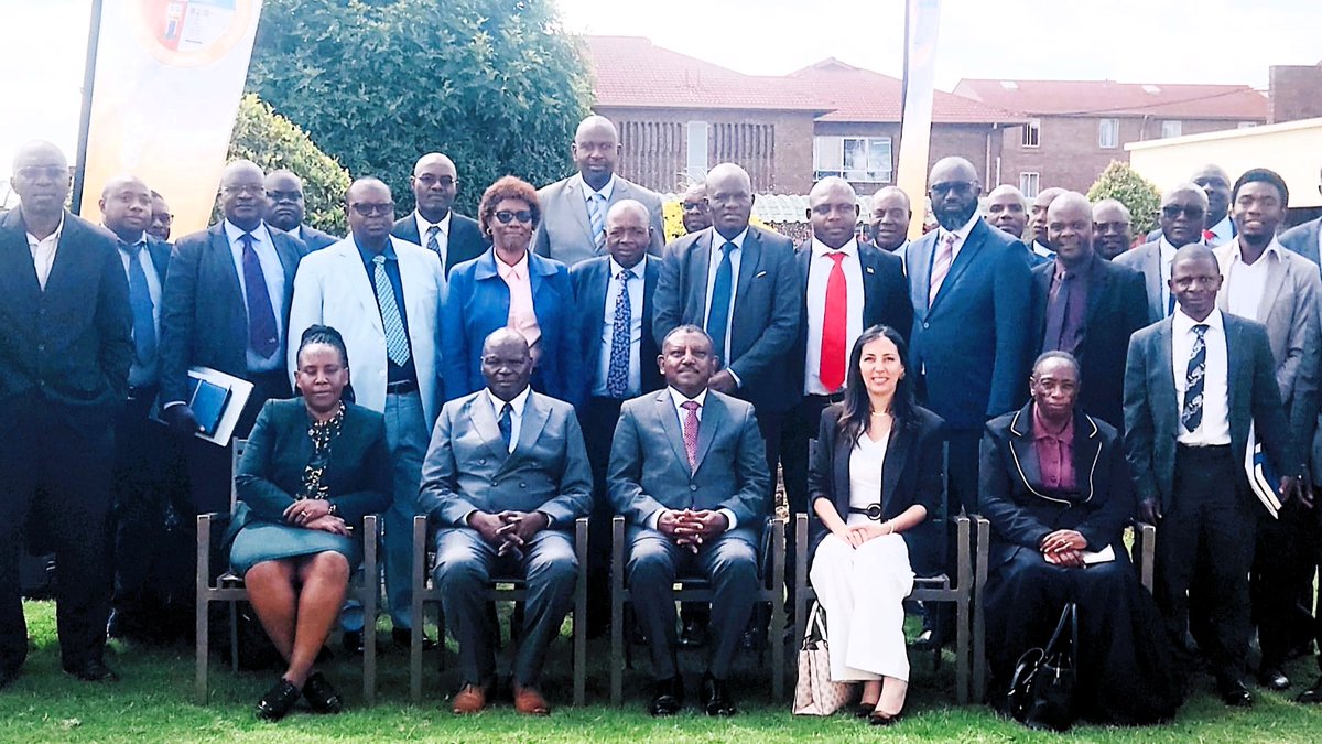 IAEATC's tweet photo. 🇿🇼This week, @IAEAorg joined Minister of Energy July Gabarari Moyo in Harare for a workshop on establishing a Nuclear Energy Programme Implementing Organization (NEPIO) in Zimbabwe. https://t.co/eB6U4kT4LU