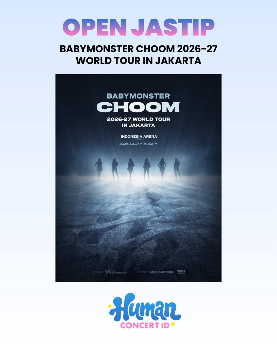 Human Concert | Jastip Tiket Konser tweet media