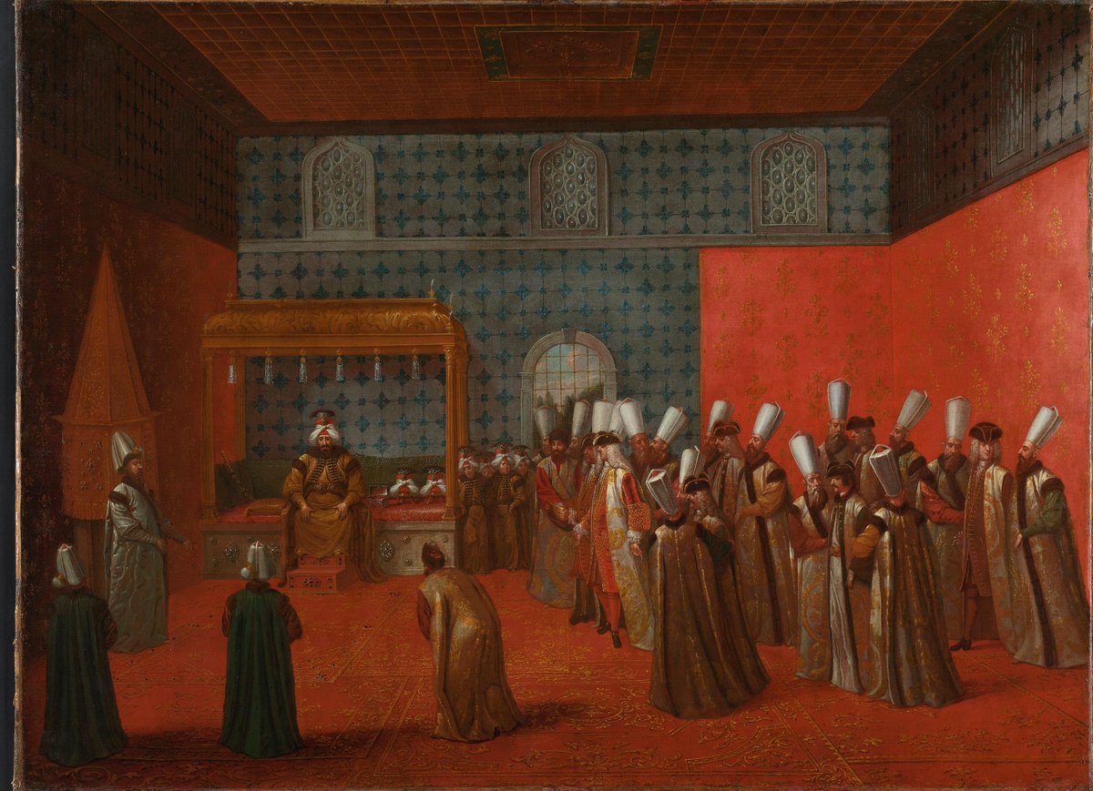 PuerArgenteus's tweet photo. Elçi Cornelis Calkoen, Sultan III. Ahmed’in Huzurunda https://t.co/8z1gl8XSFi