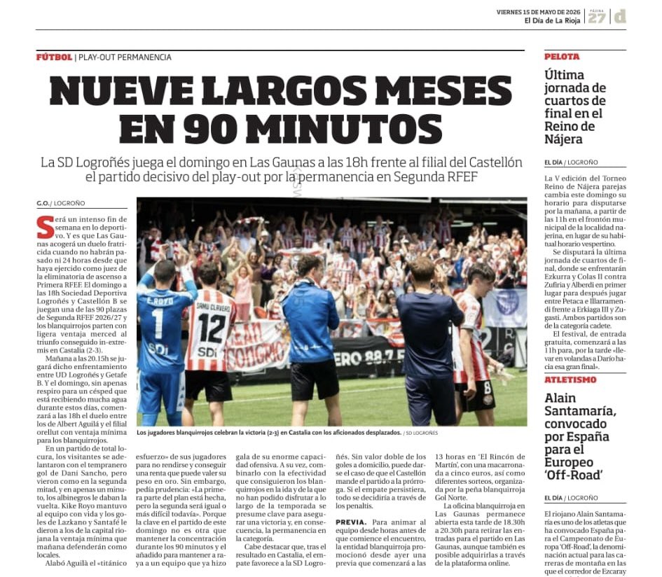 SD Logroñés tweet media
