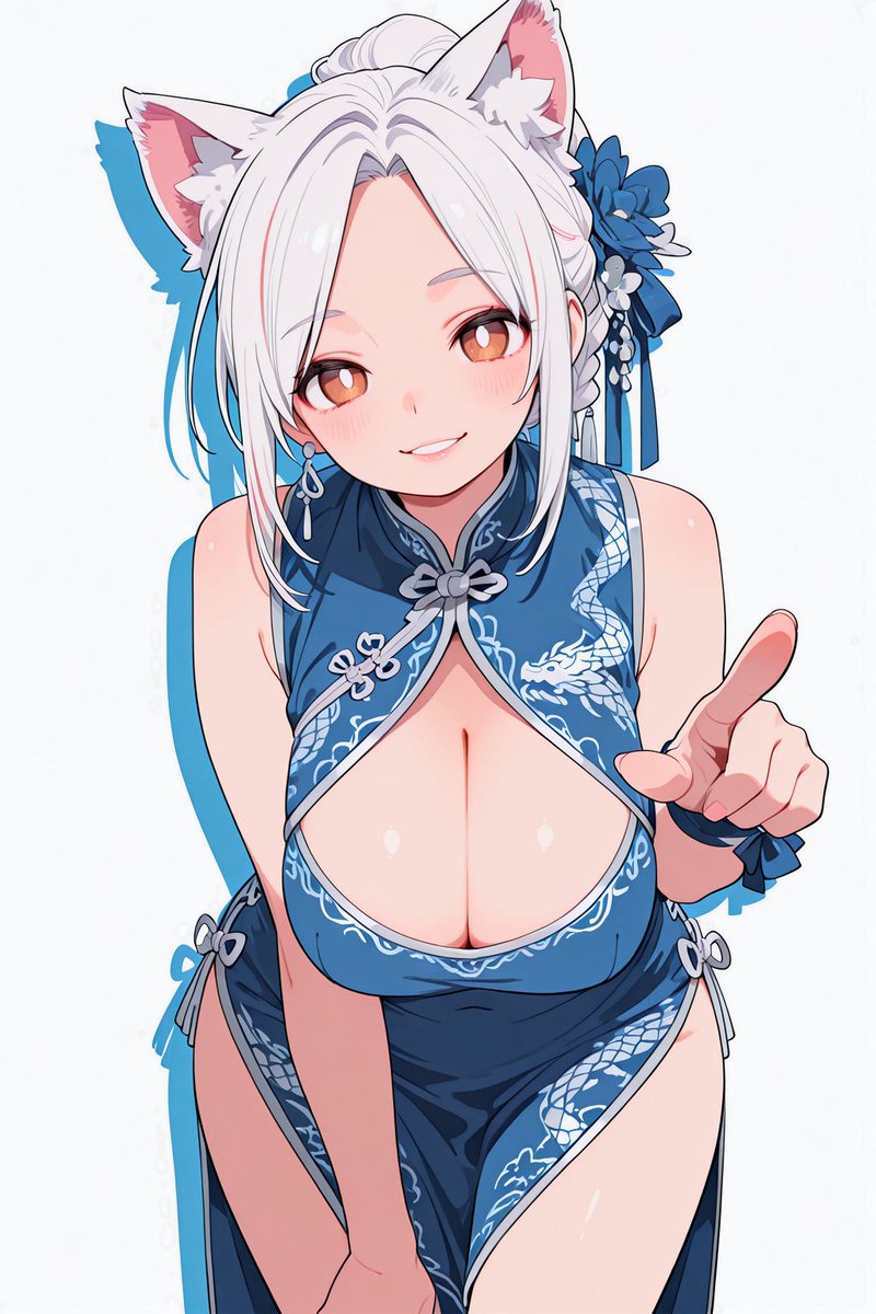 meat_sauce2000's tweet photo. お昼のお姉さん（チャイナ服） https://t.co/8CpJLqllsQ