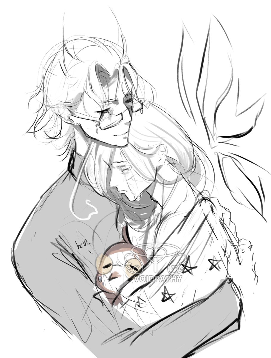 Voidpathy's tweet photo. #DemonFrame | Lucifer๐ค๐Michael (+ Mephi) https://t.co/ttgbnm6rR4