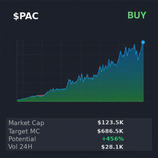 akmtchll's tweet photo. $PAC 🎰 not a gamble per @xSolRayx — $686.5K target, recommends buy 
 
 Fresh from the scanner: $COSF $Mbappe  

 #Solana #Memecoin #Crypto #Degen #PumpFun #AlphaCalls #SolanaMemeCoin https://t.co/SuSrxBpoZR