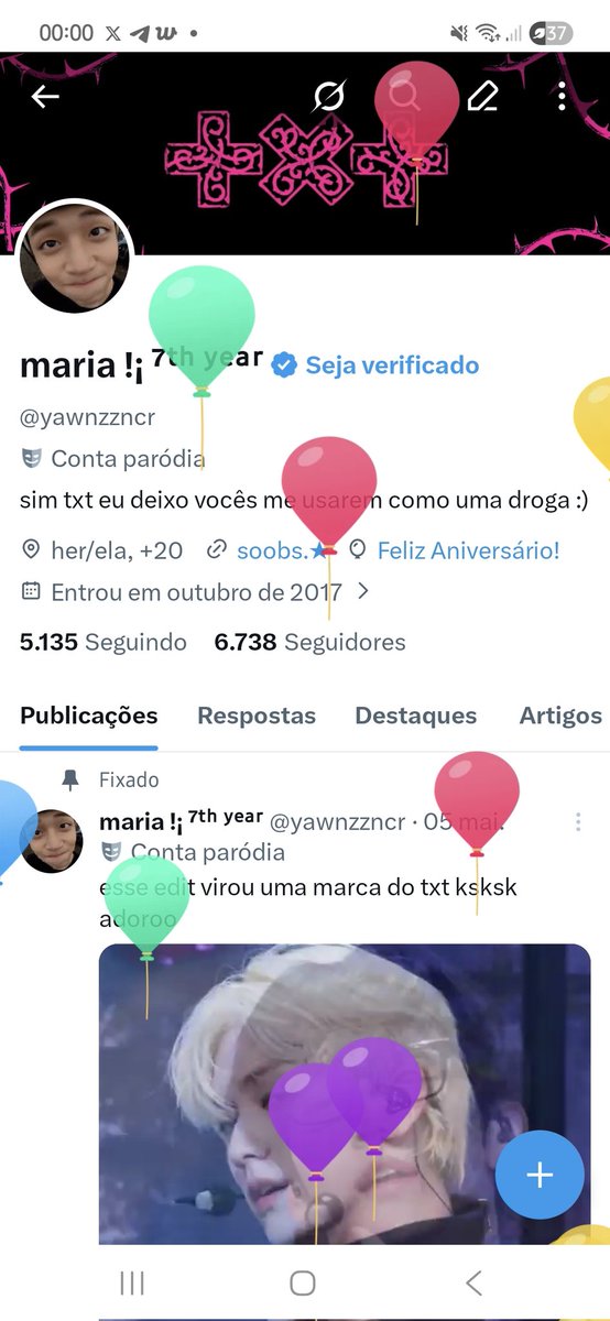 maria !¡ ⁷ᵗʰ ʸᵉᵃʳ tweet media