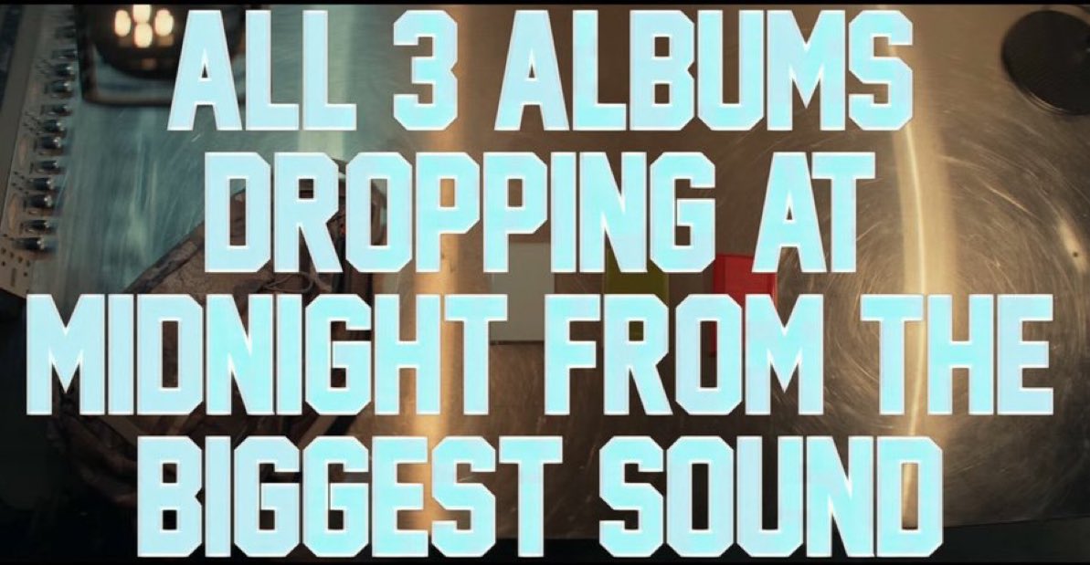 NetVibex's tweet photo. 🚨BREAKING: Drake announced he will drop 3 albums at midnight. https://t.co/6ru5FqbFIk