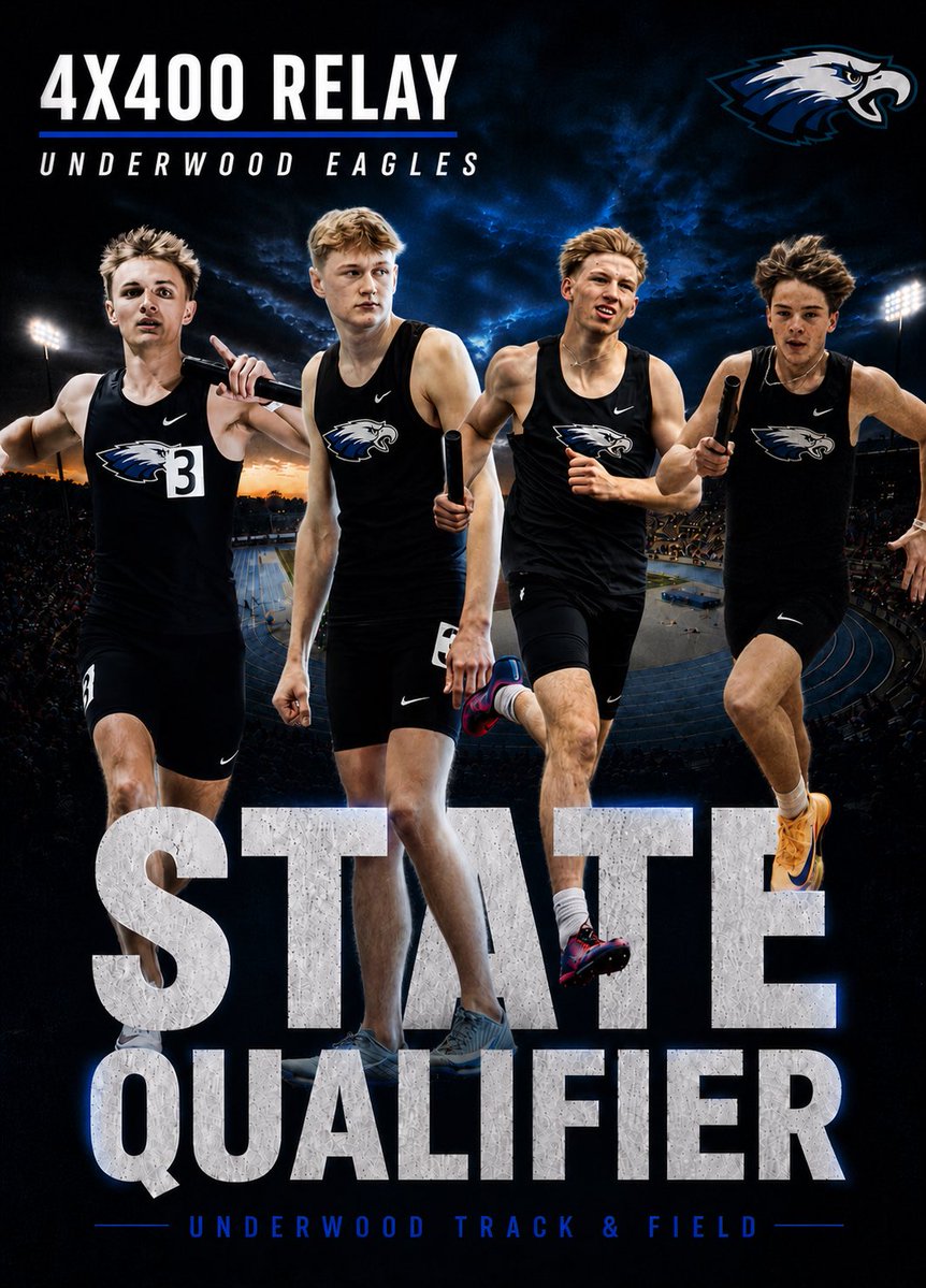 Underwood Boys Track & Field tweet media