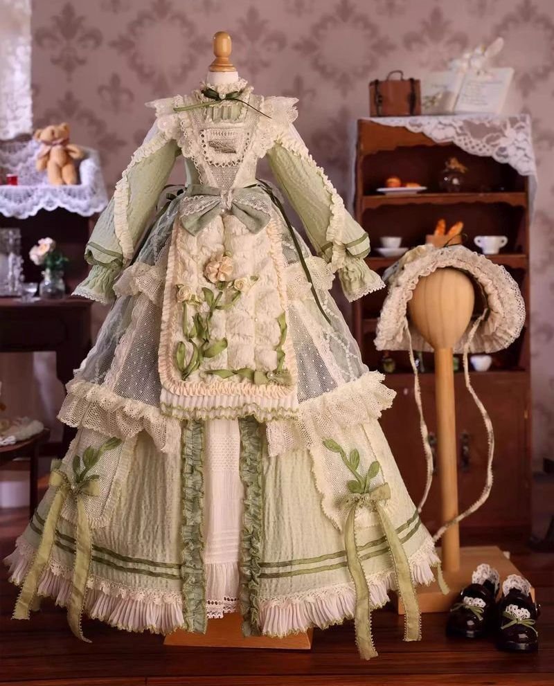 🤍新入荷商品🤍】 【40cm】 Gem of Doll / Annie Outfit 繊細なレース