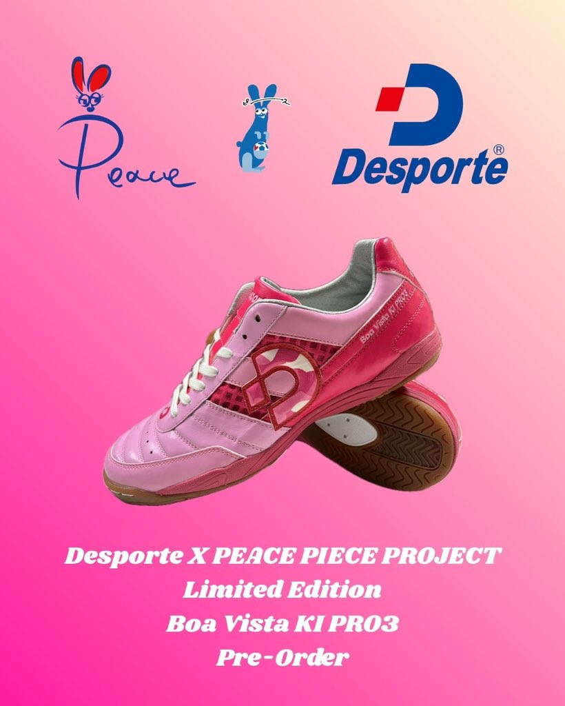 Desporte X PEACE PIECE PROJECT ☮️ 👟 Limited Edition