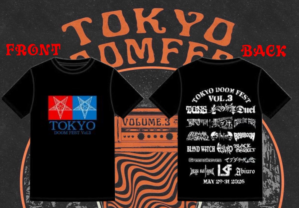 Tokyo Doom Fest tweet media