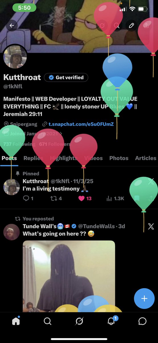1kNfl's tweet photo. Happy birthday 🎉 to me… 💚💚 thanks for the wishes X family https://t.co/uZTIjG3djM