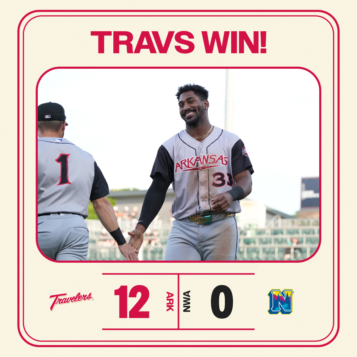 Arkansas Travelers tweet media