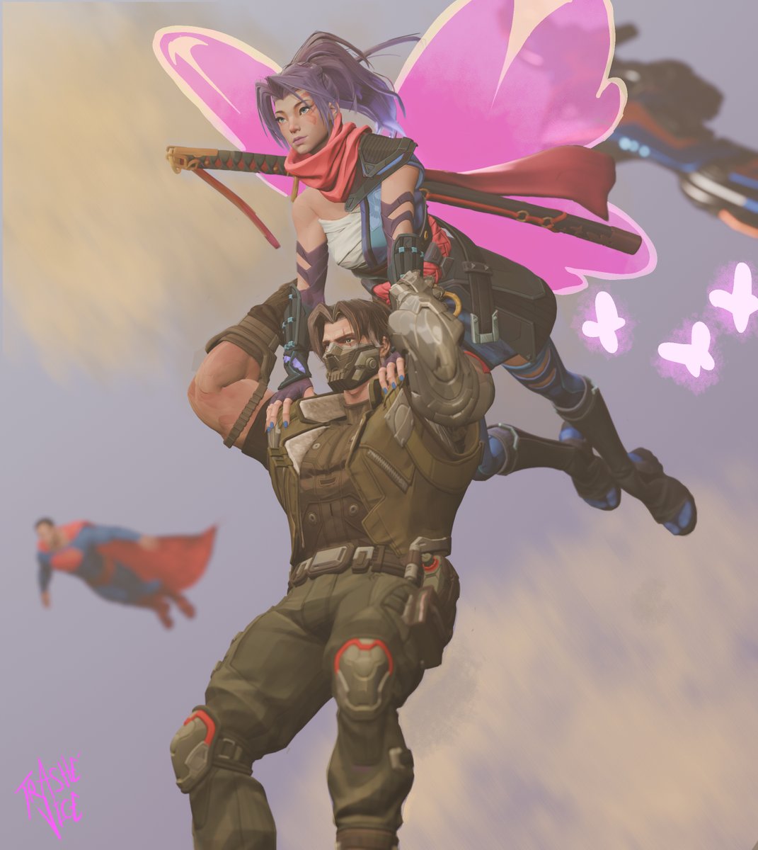 Trashevice's tweet photo. SHE CAN FLY!!!??? https://t.co/JAiPq2AxCl