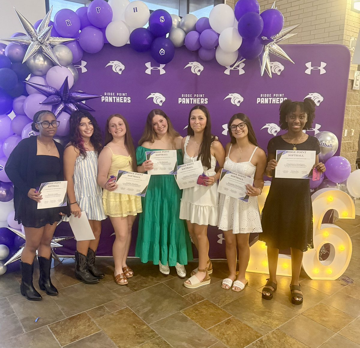 RPHS_SoftballG's tweet photo. Wrapped up the 2026 season with an incredible banquet! Thank you to all of our amazing parents who helped to make the night possible. We love celebrating our athlete's accomplishments, and are so proud of how far each of them have come!💜🐾 https://t.co/VIgB7oiZXb