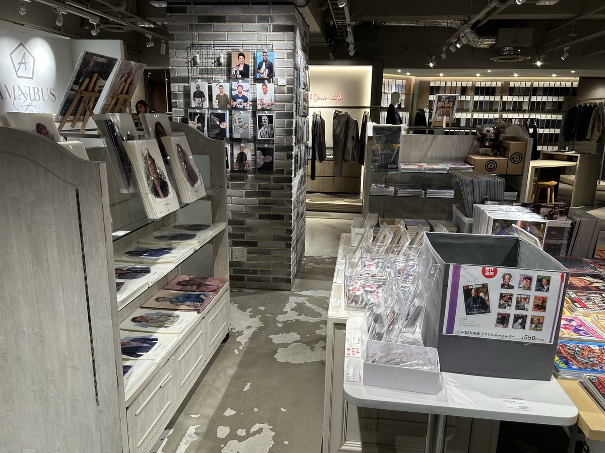 SCREEN__STORE's tweet photo. SCREEN POP-UP STORE、本日よりオープンしました❣️

皆さまのご来店を心よりお待ちしております🙇‍♀️ https://t.co/YJmThOGz8s