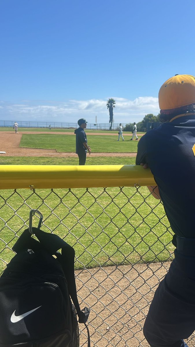 _CoachMo's tweet photo. Not a bad view to watch your baseball team overcome a 8 run deficit in the 7th  and win 17-14! https://t.co/x3Ixcn5Eu3