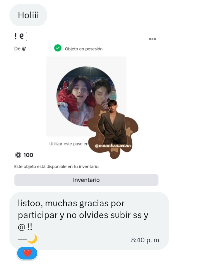 thvniczz's tweet photo. MUCHAS GRACIAS 😭😭😭😭 @moonheavennn 🌙 https://t.co/EkDi9tnPEG