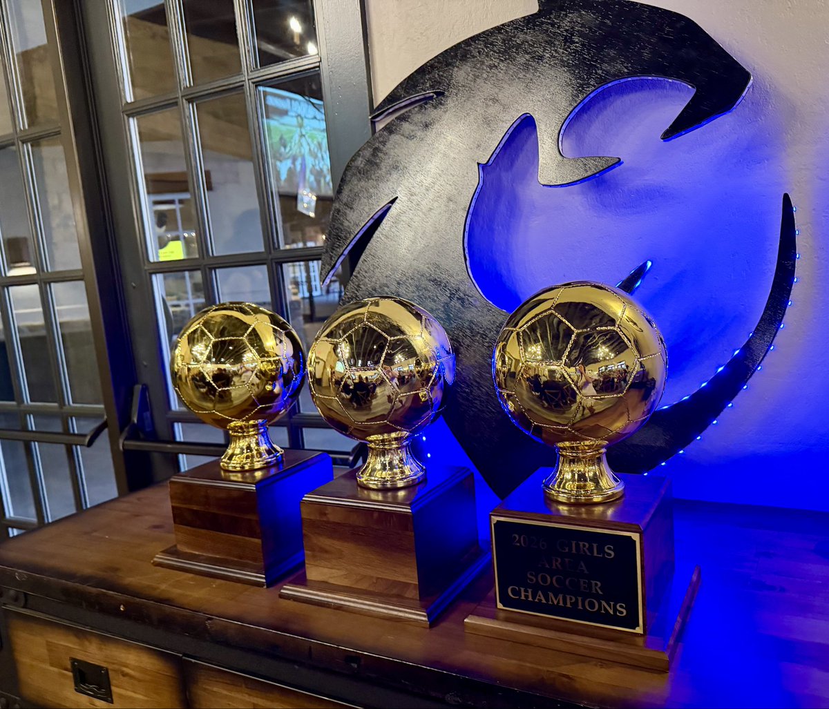 Guyer_GSoccer's tweet photo. Surpassing expectations and setting a new standard! 🏆🏆🏆 Thanks to the players, coaches, &amp; fans! We didn’t just play a season; we built a legacy ⚽💯🎉 #GSOC #GoldBallSZN #southside #newera #triplegoldstandard @DentonISDSports @dentonisd @GuyerHigh @sports_drc @ctgdentoncounty https://t.co/MspErAAfgY