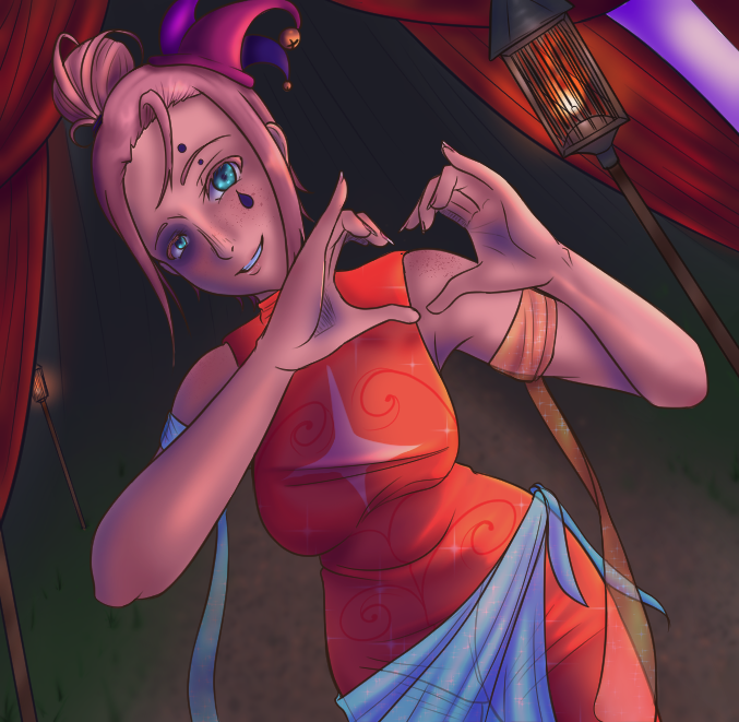 lostphantomwolf's tweet photo. @Fuululuu Thanks for visiting the big top~! I'm your high flier for the evening, JC~ Hope you enjoy the show! https://t.co/XgDCdHwioM