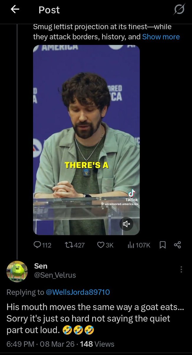 Sen_Velrus's tweet photo. @elshinjimexa @DB0ii69 @usurpthachef "Epsteiny's cultists" lmao Hasan fan can't fathom any other people hating on Hasan. Another day that ends in "Y". https://t.co/nNaUBgUOb2