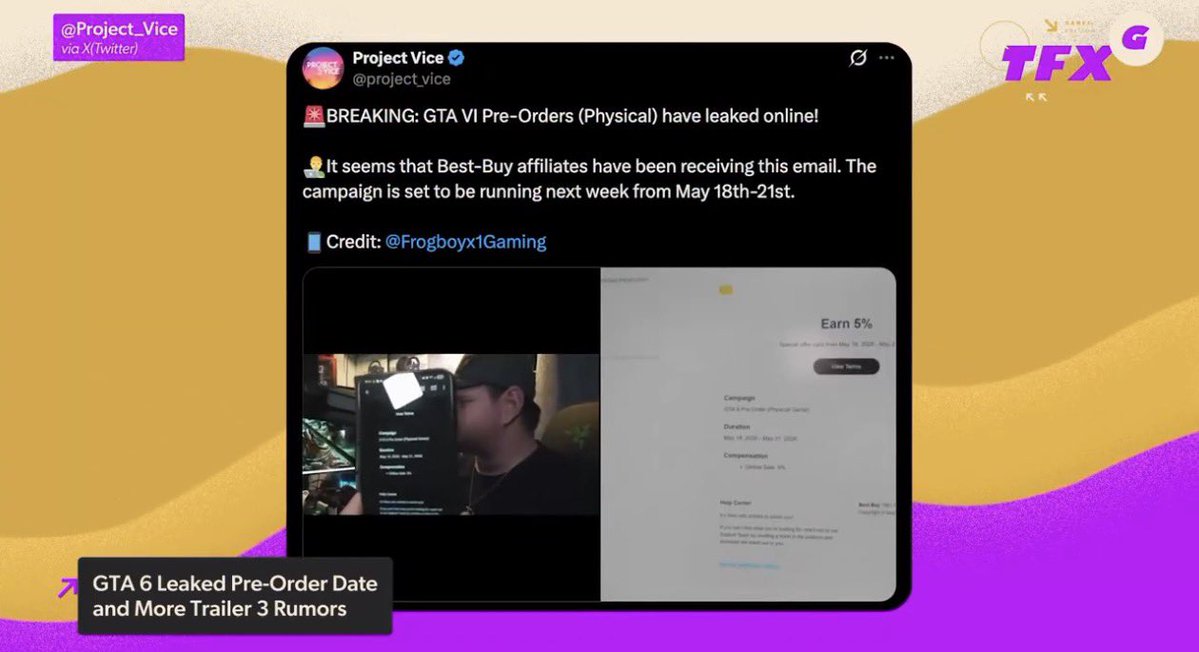 Project Vice tweet media