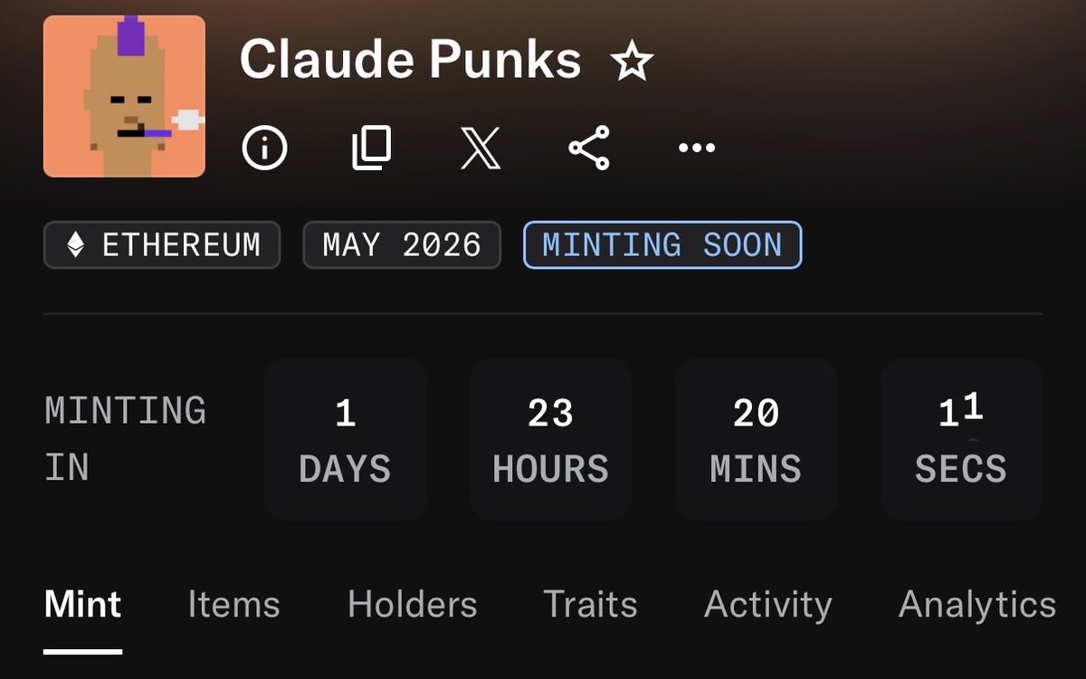 Claude Punks (@ClaudePunksFTW) / Posts / X